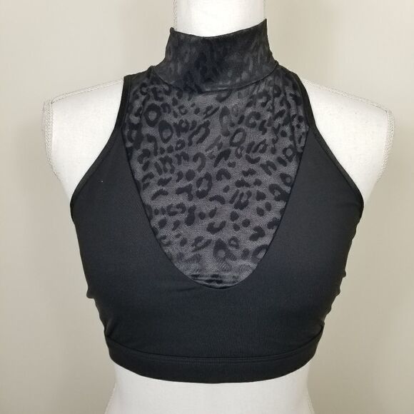 Victoria's Secret Mock Neck Cropped Top. S#08 - Picture 4 of 13